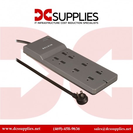 Belkin BE108000-08-CM 8-Outlet Commercial Surge Protector with 8 ft. Cord (BE108000-08-CM)