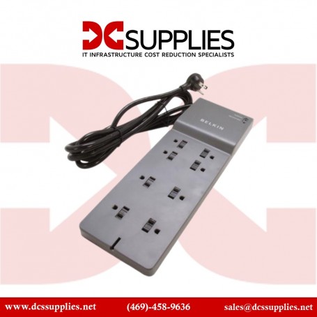 Belkin BE108000-08-CM 8-Outlet Commercial Surge Protector with 8 ft. Cord (BE108000-08-CM)