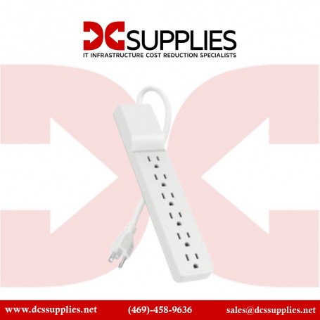 Belkin BE106000-06-CM 6-Outlet Home/Office Surge Protector 6ft Cord (BE106000-06-CM)