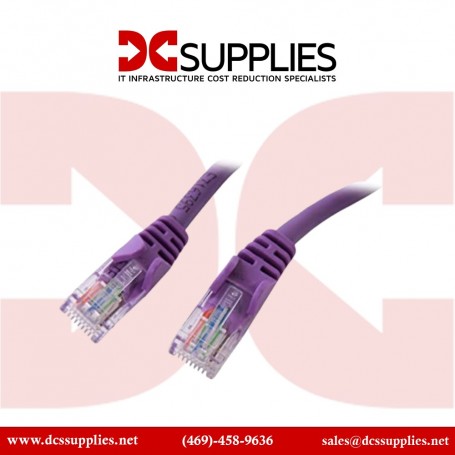 Belkin A3L980-30-PUR-S Network Cable-RJ-45-Male-RJ-45-Male -30 Feet-Purple (A3L980-30-PUR-S)