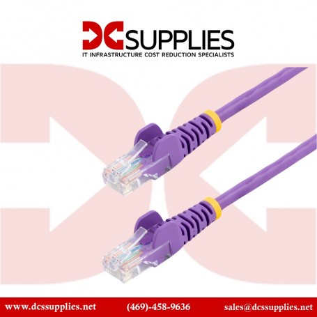 Belkin A3L980-30-PUR-S Network Cable-RJ-45-Male-RJ-45-Male -30 Feet-Purple (A3L980-30-PUR-S)