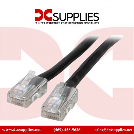 Belkin A3L980-25-BLK Cable CAT6 UTP J45M/M 25 Black Patch (A3L980-25-BLK)