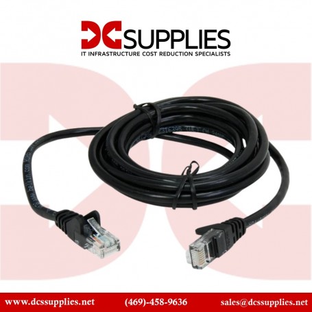 Belkin A3L980-10-BLK 10FT Cable CAT6 UTP Patch-RJ45M/M Black (A3L980-10-BLK)
