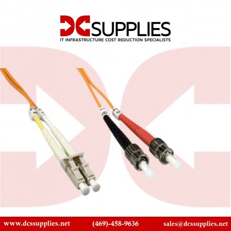 Belkin F2F402L7-15M-G 15M Fiber LC/SC 50/125 Cable Aqua Lo MMD 10GB (F2F402L7-15M-G)