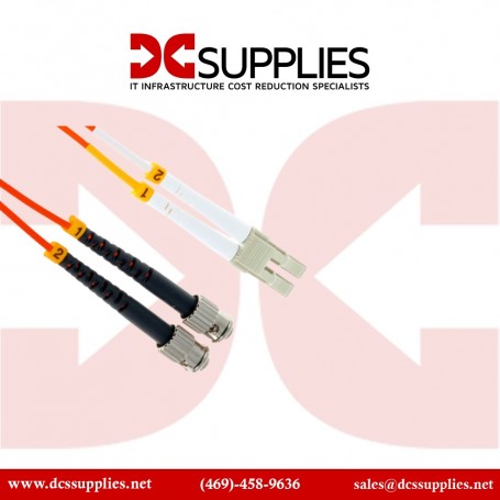 Belkin F2F402L7-15M-G 15M Fiber LC/SC 50/125 Cable Aqua Lo MMD 10GB (F2F402L7-15M-G)