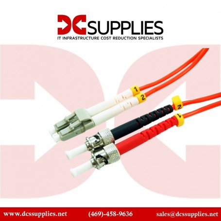 Belkin F2F402L7-15M-G 15M Fiber LC/SC 50/125 Cable Aqua Lo MMD 10GB (F2F402L7-15M-G)