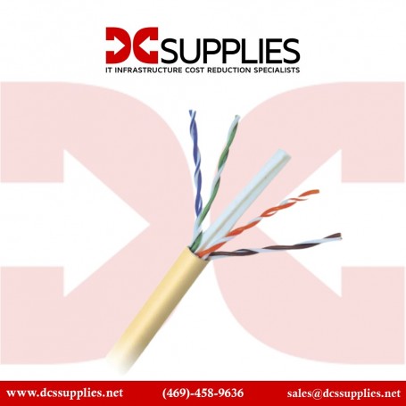 Belkin A7L704-1000RD-P 1000FT CAT6 Red Solid 4PR 24AWG Bulk Network Cable (A7L704-1000RD-P)