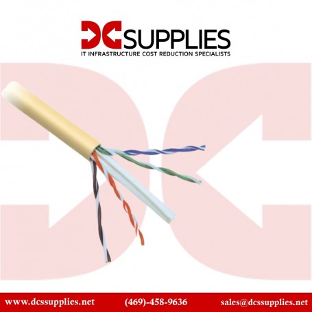 Belkin A7L704-1000RD-P 1000FT CAT6 Red Solid 4PR 24AWG Bulk Network Cable (A7L704-1000RD-P)