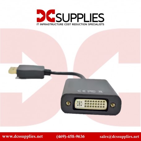 Belkin F2CD005b Displayport to DVI Adapter, M/F - Black (F2CD005B)
