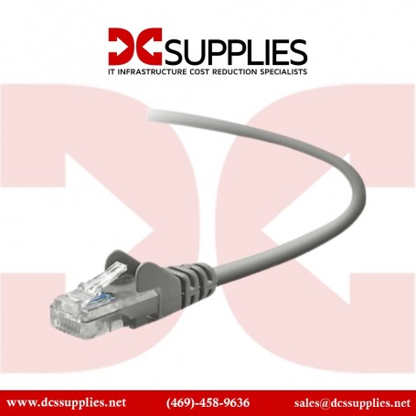 Belkin TAA791-10-GRY-S 10FT Cable TAA CAT5E Snagless-Patch Cable RJ45 Gray (TAA791-10-GRY-S)