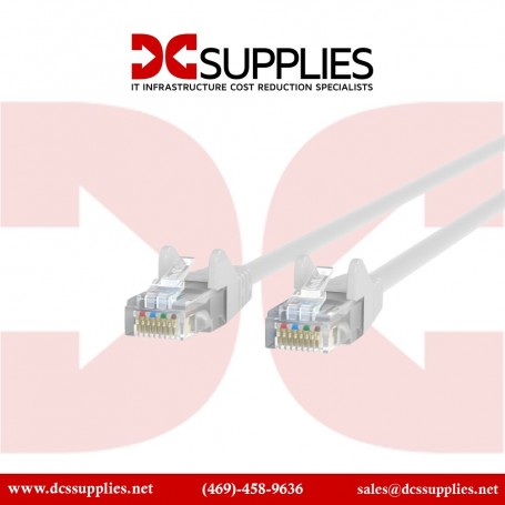 Belkin A3L980-07 7FT Cable Patch UTP CAT6-RJ45M Gray (A3L980-07)