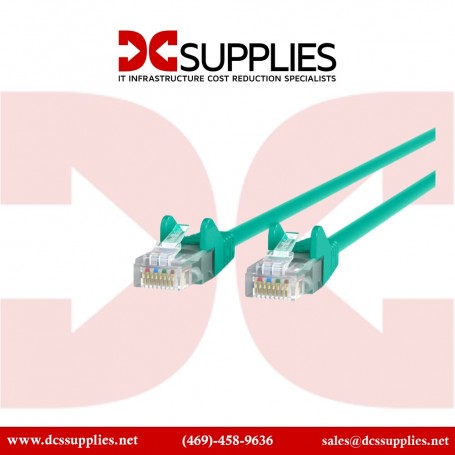 Belkin A3L980-07-GRN 7FT Cable CAT6 UTP RJ45M-Patch Green (A3L980-07-GRN)