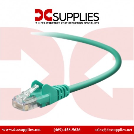 Belkin A3L980-07-GRN 7FT Cable CAT6 UTP RJ45M-Patch Green (A3L980-07-GRN)