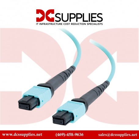 Belkin F2CF006-1M FBR PLMN OM3 12F MTP-F/F 40GB 50/125 3.0 Aqua 1M (F2CF006-1M)