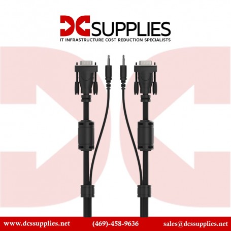 Belkin F3X1982-50 Laptop to TV VGA Audio Video Cable, 50ft (F3X1982-50)