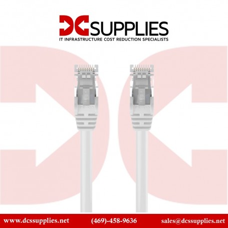 Belkin A3L980-04-WHT-S 4Ft CAT 6 Snagless Patch Cable - White (A3L980-04-WHT-S)