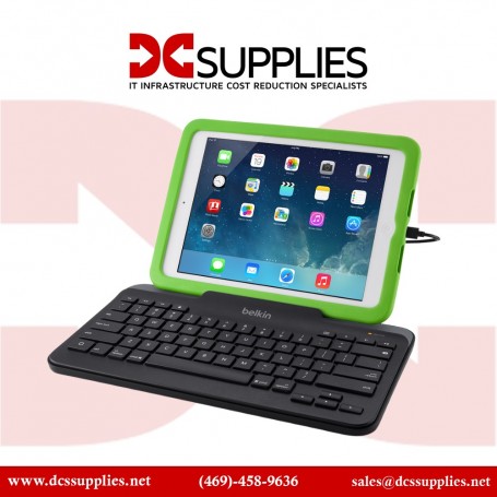 Belkin B2B130 Wired Tablet Keyboard with Stand for iPad with Lightning Connector (B2B130)