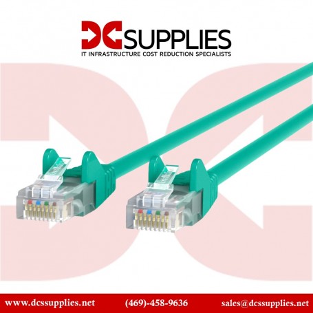 Belkin A3L980-03-GRN 3FT Cable CAT6 UTP RJ45M-Patch Green (A3L980-03-GRN)