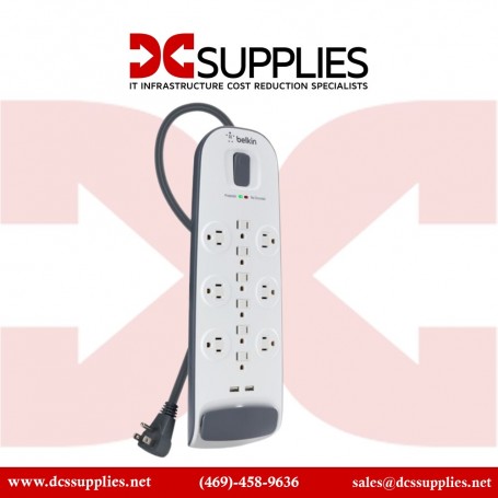 Belkin BV112050-06 12-Outlet Surge Protector with USB Charging (BV112050-06)