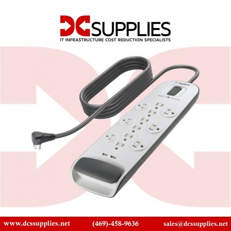 Belkin BV112050-06 12-Outlet Surge Protector with USB Charging (BV112050-06)