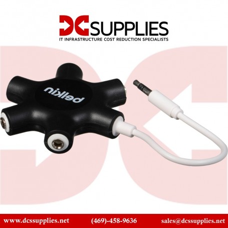 Belkin F8Z274BTBLK Rockstar Multi Headphone Splitter Black (F8Z274BTBLK)