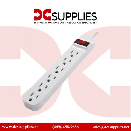 Belkin F9P609-03-DP Powerstrip 6OUT 3FT Cord Plastic (F9P609-03-DP)