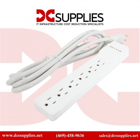 Belkin BE106000-10 6-Outlet Home/Office Surge Protector (10' Cord ) (BE106000-10)