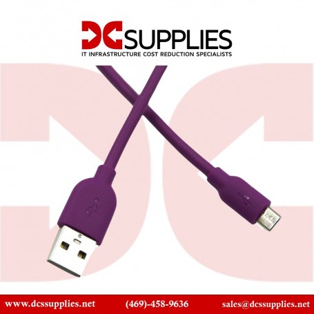 Belkin F2CU012BT04-PUR Micro-USB to USB Chargesync Cable Purple (F2CU012BT04-PUR)