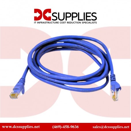 Belkin A3L980-06IN-BLS Cat6 6in Blue Ethernet Patch Cable (A3L980-06IN-BLS)