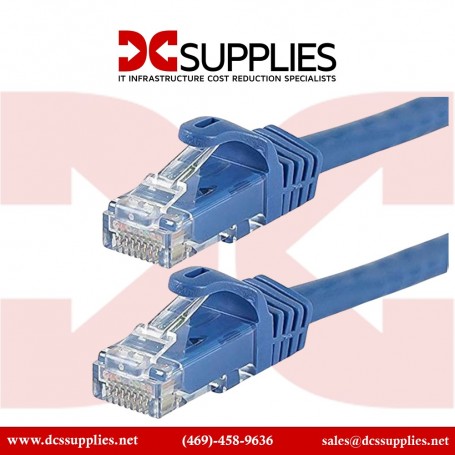 Belkin A3L980-06IN-BLS Cat6 6in Blue Ethernet Patch Cable (A3L980-06IN-BLS)