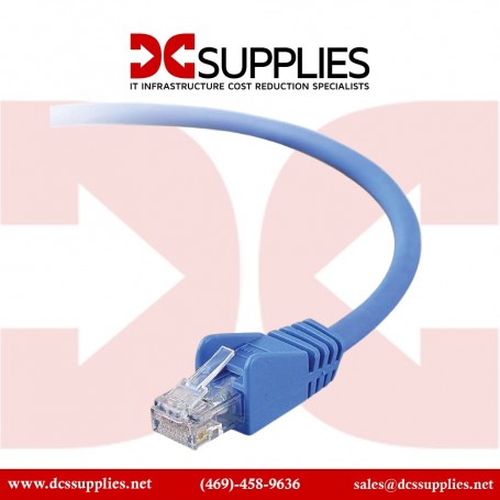 Belkin A3L980-06IN-BLS Cat6 6in Blue Ethernet Patch Cable (A3L980-06IN-BLS)
