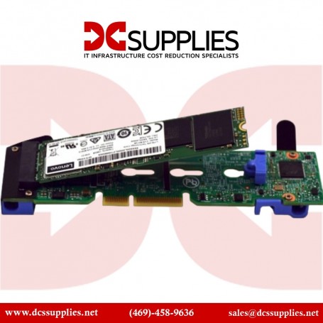 Lenovo ThinkSystem 4Y37A09738 M.2 SATA/NVMe 2-Bay Enablement Kit (4Y37A09738)