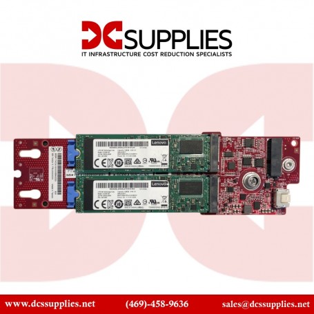 Lenovo ThinkSystem 4Y37A09738 M.2 SATA/NVMe 2-Bay Enablement Kit (4Y37A09738)