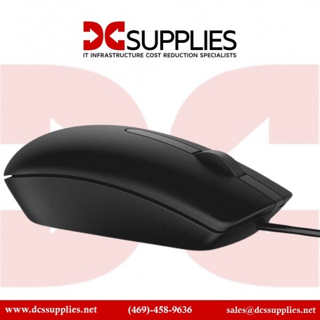 Dell MS116-BK MS116 Wired Optical Mouse (Black) (MS116-BK)
