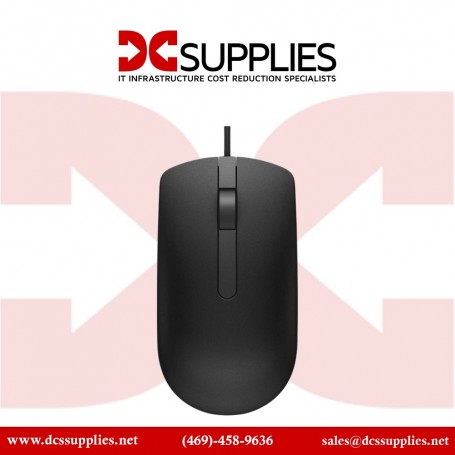 Dell MS116-BK MS116 Wired Optical Mouse (Black) (MS116-BK)