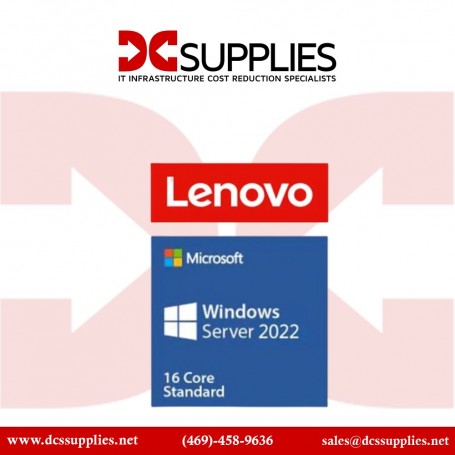 Lenovo 7S05005PWW Windows Server 2022 Standard Rok 16C - ML (7S05005PWW)