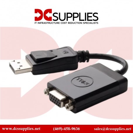 Dell DANBNBC084 DisplayPort Male to VGA Female Adapter (DANBNBC084)