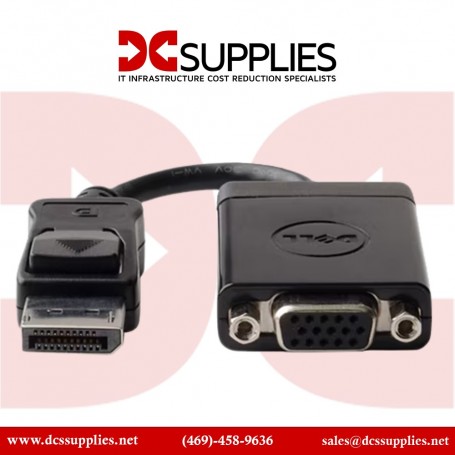 Dell DANBNBC084 DisplayPort Male to VGA Female Adapter (DANBNBC084)