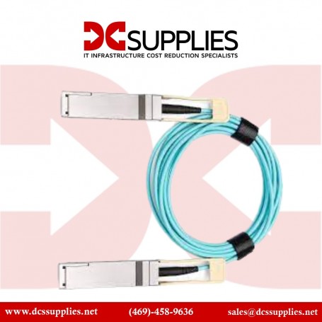 NVIDIA MFS1S00-H010V Active Optical Cable Compatible 200G QSFP56 InfiniBand HDR (MFS1S00-H010V)