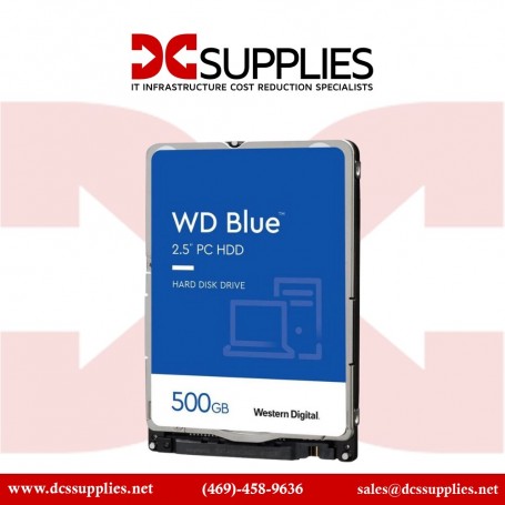 Western WD5000LPZX Blue 500GB 2.5" SATA Hard Drive (WD5000LPZX)