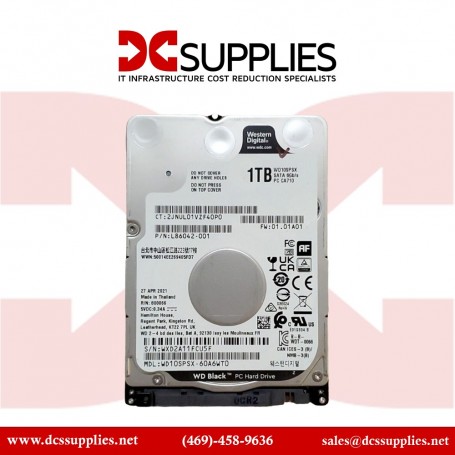 Western WD10SPSX Black 1TB Mobile HDD (WD10SPSX)