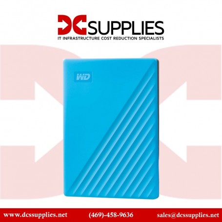 Western Digital WDBYVG0020BBL-WESN WD 2TB My Passport Portable Hard Drive 3.0 Model Blue (WDBYVG0020BBL-WESN)