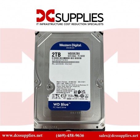Western WD20EZBX Blue 2TB Desktop HDD (WD20EZBX)