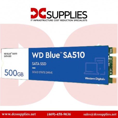 Western Digital WDS500G3B0E-00CHF0 WD Blue SN580 NVMe SSD 500GB, M.2 (WDS500G3B0E-00CHF0)
