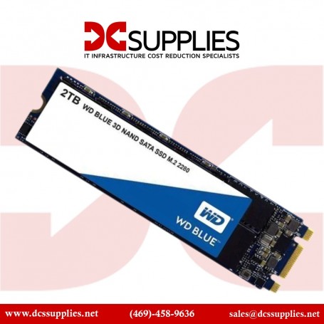 Western Digital Blue WDS200T3B0A 2TB SATA SSD (WDS200T3B0A)