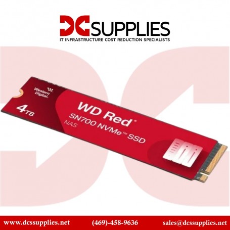 Western Digital WDS400T1R0C 4TB WD Red SN700 NVMe SSD for NAS (WDS400T1R0C)