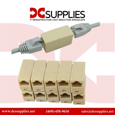 StarTech.com RJ45COUP10PK Cat5e RJ45 Modular Inline Coupler - 10 Pack (RJ45COUP10PK)
