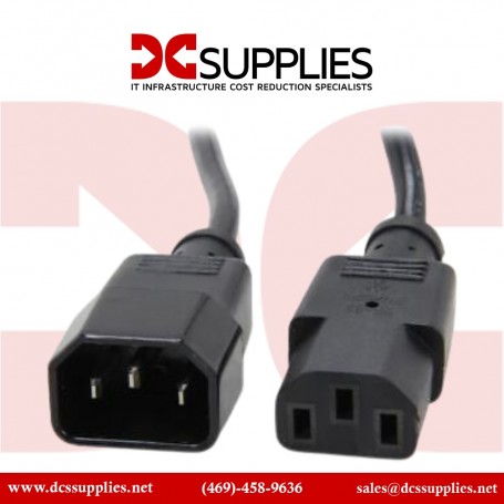 StarTech.com PXTC14C156 6 ft 14 AWG Computer Power Cord - IEC C14 to IEC C15 (PXTC14C156)