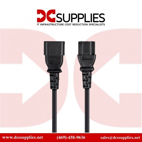 StarTech.com H1415-10F-POWER-CORD Heavy Duty 10FT IEC C14 to C15 Extension Cord (H1415-10F-POWER-CORD)