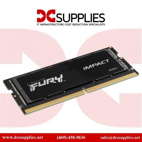 Kingston KF556S40IBK2-64 Fury Impact 64GB (2x32GB) 5600MT/s DDR5 SODIMM (KF556S40IBK2-64)